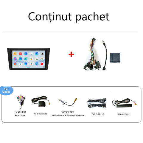 Navigatie Golf 6 (2009-2013) Android 14, 12GB RAM, 256GB ROM, Ecran 9.33 inch 2K QLED [4]