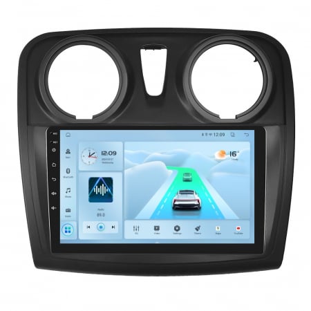 Dacia Stepway (2012-2020) - Navigatie Dacia Logan, Duster, Sandero (2012-2020) cu Android 11, 2GB RAM 32 GB ROM ecran 9 Inch,Carplay si Android Auto