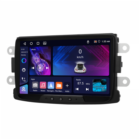 Navigatie Dacia Logan, Duster, Sandero (2012-2020) cu Android 13 ,4GB ROM 64GB, RDS, CarPlay si Android Auto, ecran 7 inch [5]