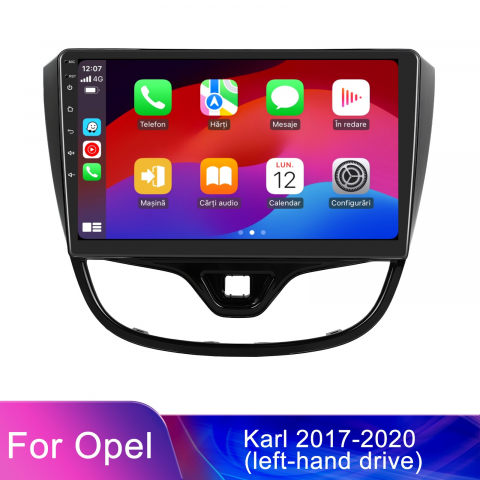 Navigatie Opel Karl (2017-2020) cu Android, 8GB RAM 128GB ROM, cu SLOT SIM 4G, DSP, ecran 10,1 Inch, Carplay si Android Auto [9]