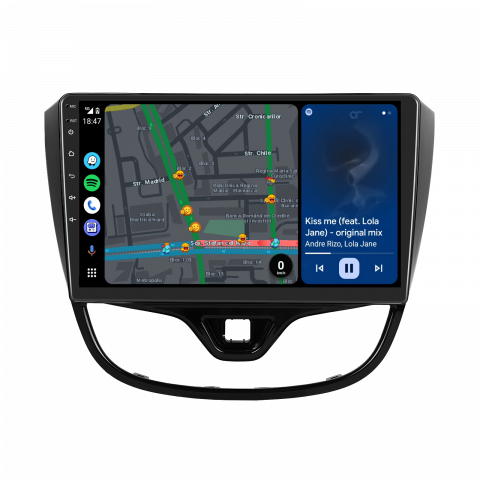 Navigatie Opel Karl (2017-2020) cu Android, 2GB RAM 32GB ROM, DSP, ecran 10,1 Inch, Carplay si Android Auto [4]