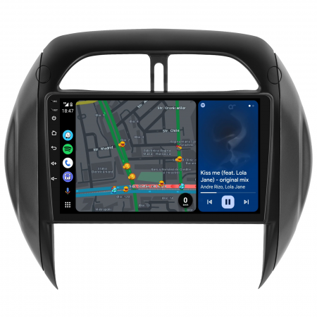 Navigatie Toyota RAV4 (2003-2005), Android 13, 4GB RAM 64GB, DSP, Carplay si Android auto, ecran 9 inch [5]
