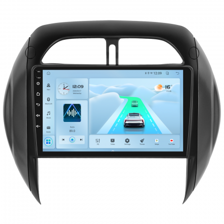 Toyota RAV 4 (2001-2006) - Navigatie Toyota RAV4 (2003-2005), Android 12, 2GB RAM 32GB, DSP, Carplay si Android auto, ecran 9 inch