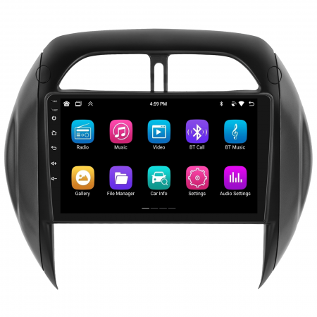 Navigatie Toyota RAV4 (2003-2005), Android 13, 4GB RAM 64GB, DSP, Carplay si Android auto, ecran 9 inch [4]