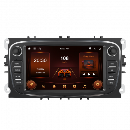 C-Max (2008-2011) - Navigatie dedicata Ford Focus|Kuga|Mondeo|S-Max|C-Max|Galay (2006-2011) Android 13, 2GB+64GB, Carplay si Android Auto, DSP, RDS ecran 7 inch