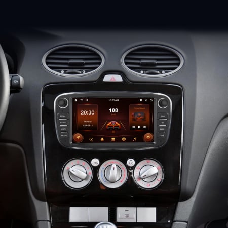 Navigatie dedicata Ford Focus|Kuga|Mondeo|S-Max|C-Max|Galay (2006-2011) Android 13, 2GB+64GB, Carplay si Android Auto, DSP, RDS ecran 7 inch [2]