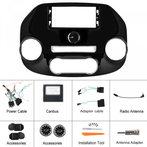 Navigatie dedicata Mercedes Benz-Vito (2014–2023) 4+64 GB, Ecran 10.33 inch, Octa-Core, Carplay si Android Auto [8]