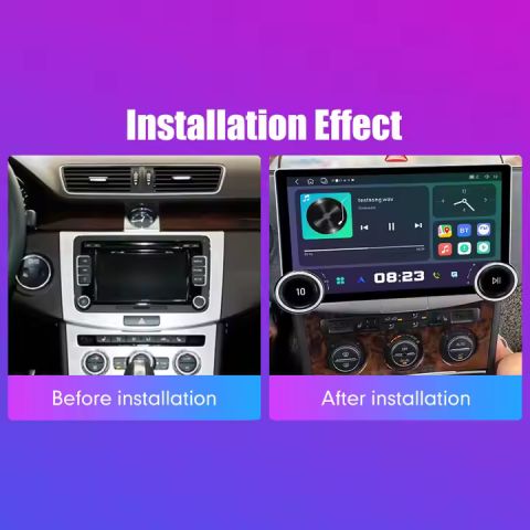 Navigatie Passat B6|B7|CC, FULL HD 1080P, 11.8” 2+64 GB, CarPlay si Android Auot wifi [2]