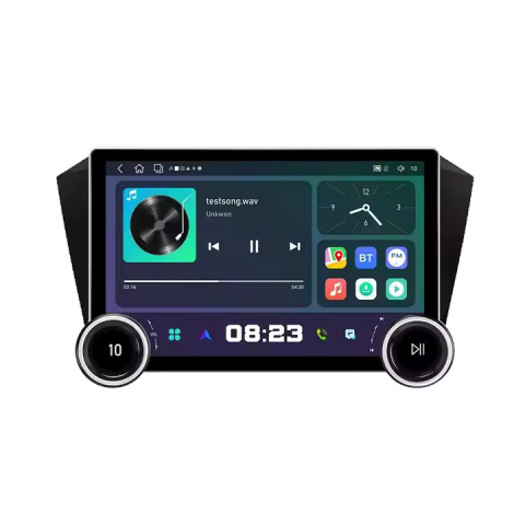 Navigatii 2 DIN - Navigație DIAMOND QLED pentru VW Passat B8 (2015–2019) cu ecran 11.8”, Android, 4+64 GB, Octa-Core. GPS, YouTube, Waze, Android Auto.