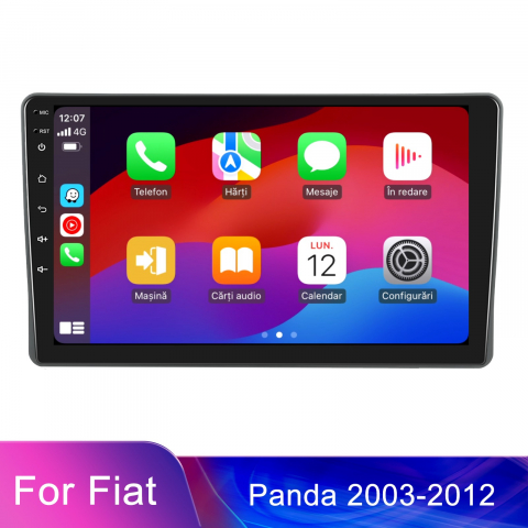Navigatie Fiat Panda (2003-2012) cu Android, 2GB RAM 32GB ROM, DSP, ecran 9 Inch,Carplay si Android Auto [7]