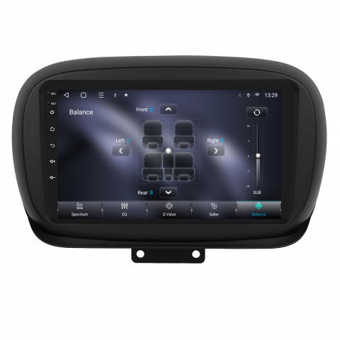 Navigatie  Fiat 500X (2014-2020) cu Android, 4GB RAM 64GB ROM, cu SLOT SIM 4G, DSP, ecran 9 Inch,Carplay si Android Auto [4]
