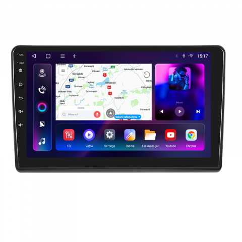 Toate Produsele - Navigatie Fiat Ducato (2011-2022), Android 12, 4GB RAM 64GB, SLOT SIM 4G, DSP, Carplay si Android auto, ecran 9 inch