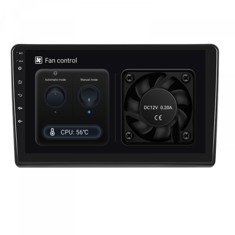 Navigatie Fiat Ducato (2011-2022), Android 12, 8GB RAM 128GB, SLOT SIM 4G, DSP, Carplay si Android auto, ecran 9 inch [4]