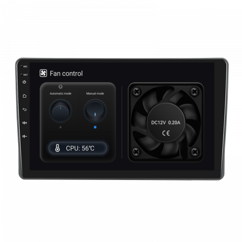 Navigatie Fiat Panda (2003-2012) cu Android, 8GB RAM 128GB ROM, cu SLOT SIM 4G, DSP, ecran 9 Inch, Carplay si Android Auto [8]