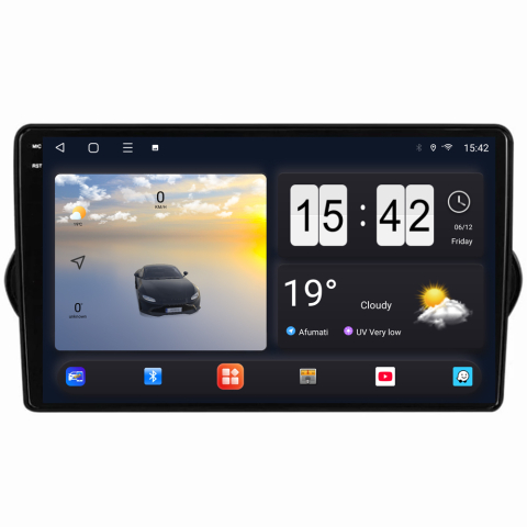 Toate Produsele - Navigație Android dedicată 2K QLED Octa-Core UIS8581A cu SIM 4G, CarPlay și Android Auto