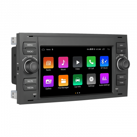 Navigatie Ford (2005-2014) cu Android 13, 2GB RAM 64GB, DSP,RDS, CarPlay si Android Auto Wireles Ecran de 7 Inch BK [2]