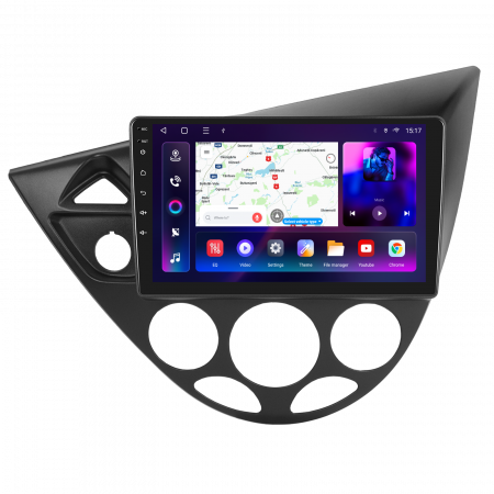 Ford Focus 1 (1998-2005) - Navigatie Ford Focus 1 (1998-2005), Android 12, 4GB RAM 64GB, SLOT SIM 4G, DSP, Carplay si Android auto, ecran 9 inch