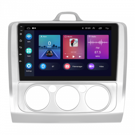 Navigatie Ford Focus MK2 (2004-2011) cu Android 11, 2GB RAM 32 GB ROM ecran 9 Inch,Carplay si Android Auto [1]