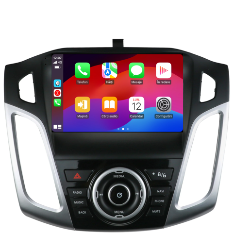 Navigatie Ford Focus (2012-2018) cu Android , 8 GB RAM 128 GB ROM ecran 9 Inch,Carplay si Android Auto [4]
