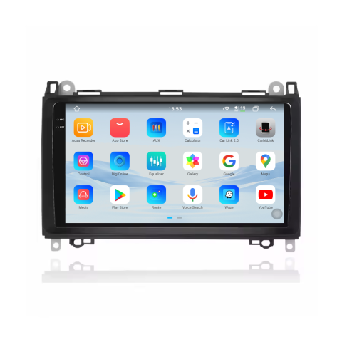 Navigatie Mercedes Vito Sprinter Viano A B Class Volkswagen Crafter Android 14, 12GB RAM, 256GB ROM, Ecran 9.33 inch 2K QLED [1]