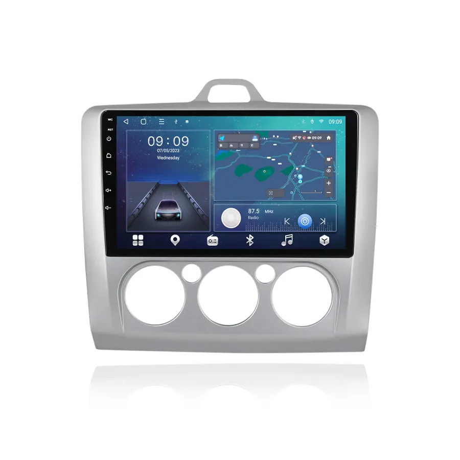 Focus MK2 (2004-2011) - Navigatie Ford Focus MK2 (2004-2011) cu Android 12, 4GB RAM 64 GB ROM, SIM 4G, Carplay si Android Auto ecran 9 inch