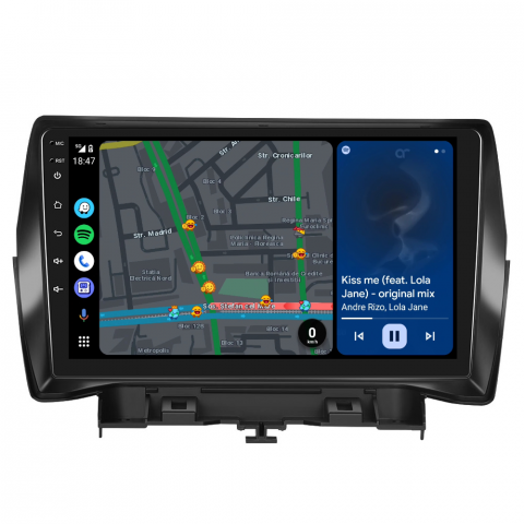 Navigatie Ford Kuga (2012-2019), Android 12, 8GB RAM 128GB,SLOT SIM 4G, DSP, Carplay si Android auto, ecran 9 inch [4]