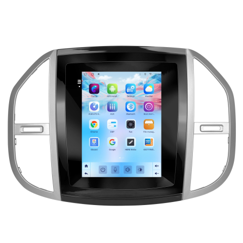Navigatie Mercedes Vito 3 (2012-2021) Tip Tesla, Android 14, 4GB RAM 64GB, DSP, CarPlay si Android Auto, ecran 9,7 inch [4]