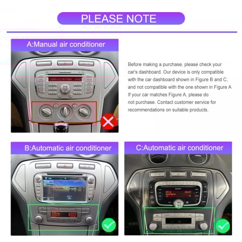 Navigatie Ford Mondeo (2007-2010) Tip Tesla, Android 12, 4GB RAM 64GB, SLOT SIM 4G, DSP, CarPlay si Android Auto, ecran 9,7 inch [5]