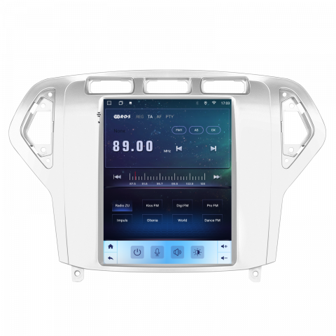 Navigatie Ford Mondeo (2007-2010) Tip Tesla, Android 12, 4GB RAM 64GB, SLOT SIM 4G, DSP, CarPlay si Android Auto, ecran 9,7 inch [8]