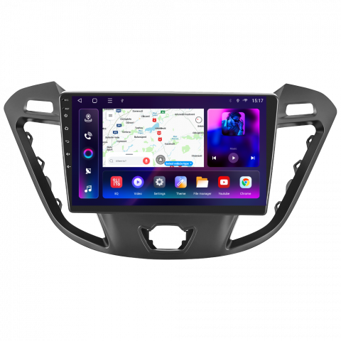 Ford Transit (2012-2019) - Navigatie Ford Transit (2012-2019), Android 12, 8GB RAM 128GB, SIM 4G. DSP, Carplay si Android auto, ecran 9 inch