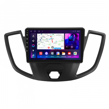 Ford Transit (2014-2020) - Navigatie Ford Transit (2014-2020), Android 12, 4GB RAM 64GB, SLOT SIM 4G, DSP, Carplay si Android auto, ecran 9 inch