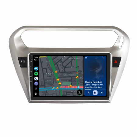 Navigatie Citroen C-Elysee (2012-2021), Android 12, 4GB RAM 64GB, SLOT SIM 4G, DSP, Carplay si Android auto, ecran 9 inch [6]