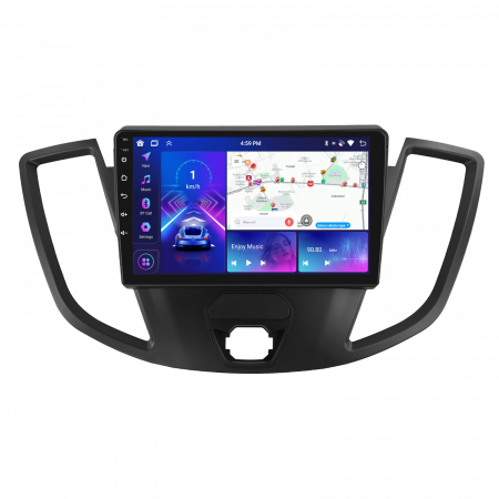 Ford Transit (2014-2020) - Navigatie Ford Transit (2014-2020), Android 13, 4GB RAM 64GB, DSP, Carplay si Android auto, ecran 9 inch