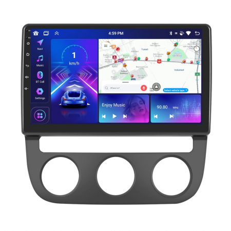 Jetta (2005-2018) - Navigatie Golf 5|Jetta (2004-2009) cu Android 13, 4 GB RAM 64 GB ROM, DSP, CarPlay si Android Auto ecran 10 inch