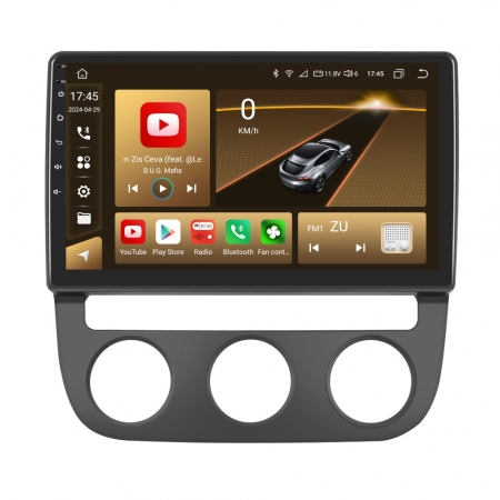Jetta (2005-2018) - Navigatie Golf 5|Jetta (2004-2009) cu Android 12, 8 GB RAM 128 GB ROM, SLOT SIM 4G, DSP, CarPlay si Android Auto ecran 10 inch