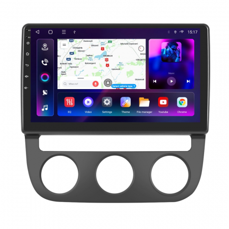Jetta (2005-2018) - Navigatie Golf 5|Jetta (2004-2009) cu Android 12, 4 GB RAM 64 GB ROM, SLOT SIM 4G, DSP, CarPlay si Android Auto ecran 10 inch