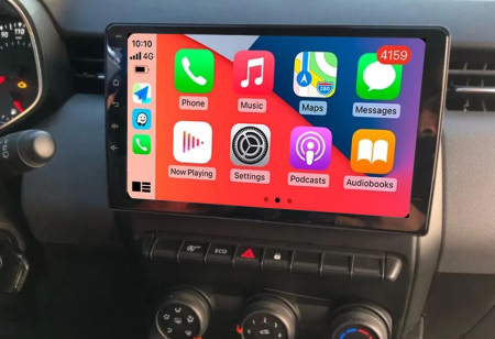 Navigatie Renault CLIO 5 (2019-2024), Display INCELL, Android 15, 4GB 128GB, DSP, CarPlay si Android Auto ecran 9 Inch [3]