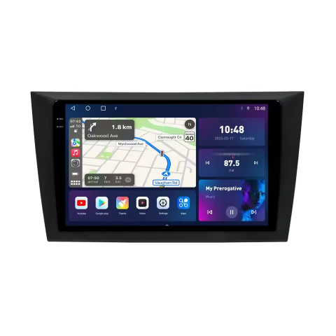 Navigatii Volkswagen - Navigatie Golf 6 (2009-2013), Android 12, 4GB RAM 64GB, SLOT SIM 4G, DSP, Carplay si Android auto, ecran 9 inch