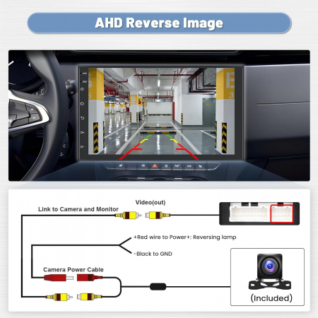 Navigatie GPS 2DIN Universala, Android 13 4GB RAM 64GB ROM, CarPlay si Android Auto WI-FI, Ecran 7 inch [6]