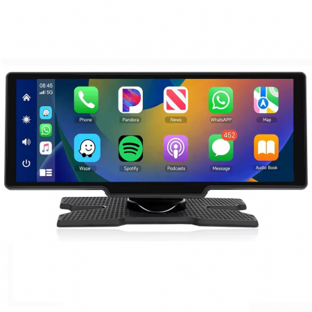 Navigatie GPS Portabil - Navigatie GPS Portabil, Universal, CarPlay si Android Auto WI-FI, ecran tactil HD 10.26 inch