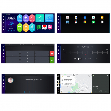 Navigatie cu Android 13, 2GB+32GB, GPS Portabil, Universal, CarPlay si Android Auto WI-FI, ecran tactil HD 10.26 inch [27]