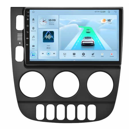 Mercedes Benz ML W163 (1998-2005) - Navigatie Mercedes Benz ML W163 (1998-2005), Android 12, 2GB RAM 32GB, DSP, Carplay si Android auto, ecran 9 inch