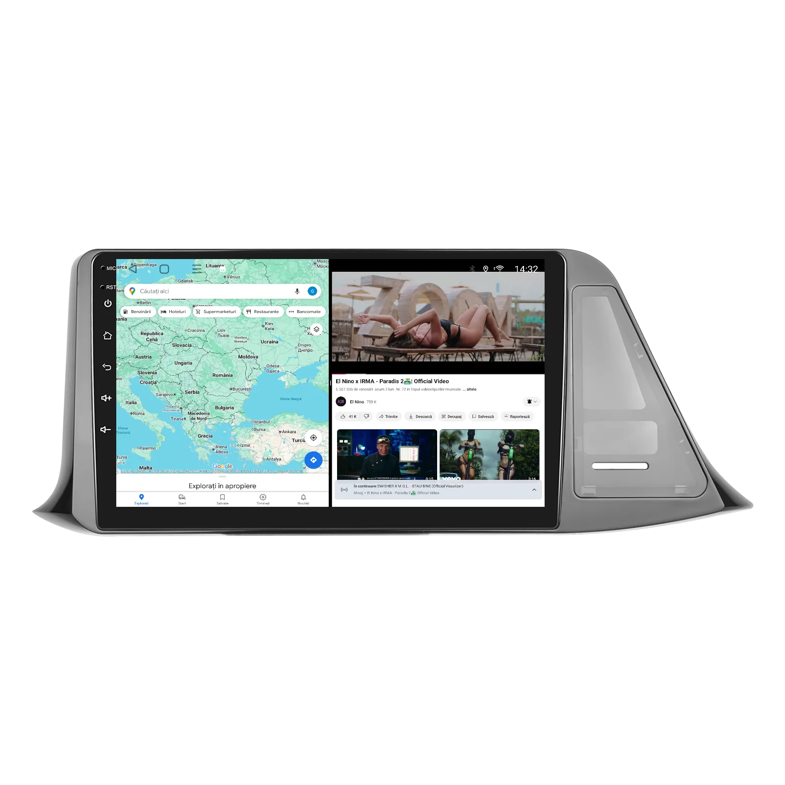 Navigatie Toyota C-HR (2016-2020), Android 12, 2GB RAM 32GB, DSP, Carplay si Android auto, ecran 9 inch [3]
