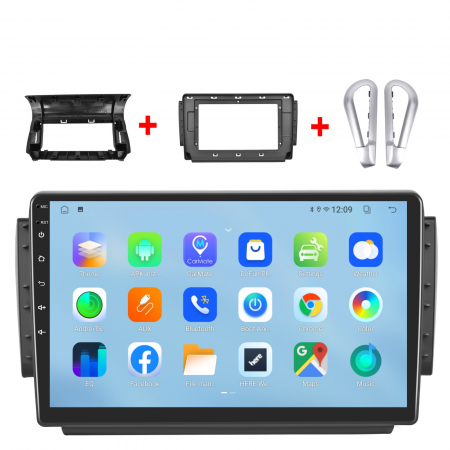 Navigatie Peugeot 208-2008 (2012-2019), Android 12, 4GB RAM 64GB, SLOT SIM 4G, DSP, Carplay si Android auto, ecran 10.1 inch [9]