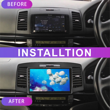 Navigatie Toyota Allion Premio (2001-2007), Android 12, 4GB RAM 64GB, SIM 4G. DSP, Carplay si Android auto, ecran 9 inch [2]