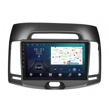 Hyundai Elantra (2007-2010) - Navigatie Hyundai Elantra (2007-2010), Android 12, 4GB RAM 64GB, SIM 4G, DSP, Carplay si Android auto, ecran 9 inch