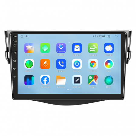 Navigatie Toyota RAV 4 (2007-2011), Android 12, 4GB RAM 64GB, SLOT SIM 4G, DSP, Carplay si Android auto, ecran 9 inch [1]