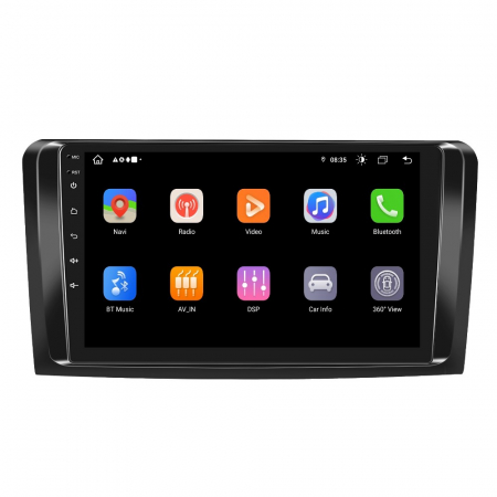 Navigatie Mercedes-Benz ML (2005-2011), Android 12, 2GB RAM 32GB, DSP, Carplay si Android auto, ecran 9 inch [1]