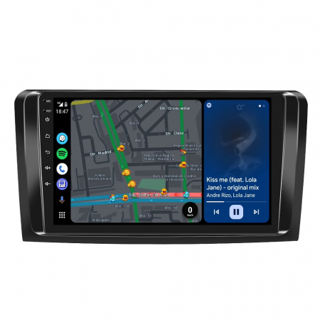 Navigatie Mercedes-Benz ML (2005-2011), Android 12, 2GB RAM 32GB, DSP, Carplay si Android auto, ecran 9 inch [3]