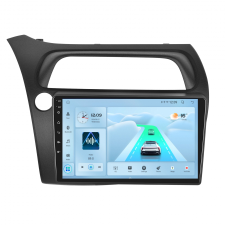Toate Produsele - Navigatie Honda Civic (2006-2012), Android 12, 2GB RAM 32GB, DSP, Carplay si Android auto, ecran 9 inch